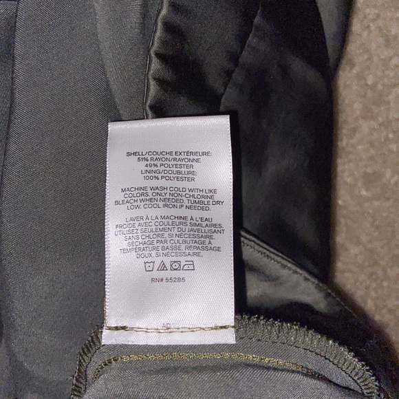 olive midi skirt - Picture 5 of 5